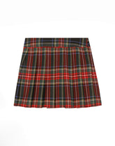 Tartan wool skirt - | Dolce & Gabbana