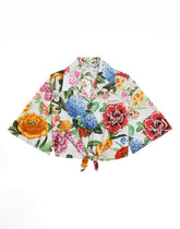 Floral-print poplin shirt - | Dolce & Gabbana
