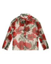 Poppy-print chiffon shirt - | Dolce & Gabbana