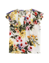 Garden-print poplin shirt - | Dolce & Gabbana