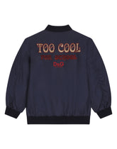 Padded nylon bomber jacket - | Dolce & Gabbana