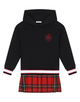 Short jersey and tartan dress - | Dolce & Gabbana
