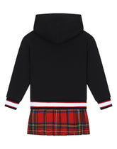 Short jersey and tartan dress - | Dolce & Gabbana