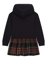 Tartan jersey and wool-blend dress - | Dolce & Gabbana