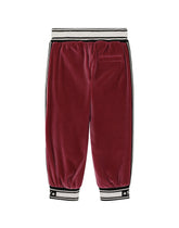 Jogging pants in stretch cotton - | Dolce & Gabbana