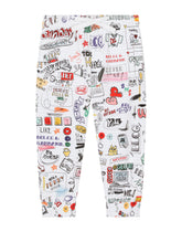 Smemo-print jersey jogging pants - | Dolce & Gabbana
