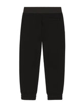 Jersey jogging pants with branded elastic - | Dolce & Gabbana