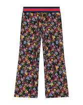Jersey jogging pants with violet print - | Dolce & Gabbana