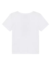 Jersey T-shirt with DG heart print - | Dolce & Gabbana