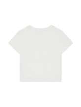 Jersey t-shirt with applied flowers - | Dolce & Gabbana