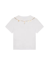 Jersey t-shirt with necklace print - | Dolce & Gabbana