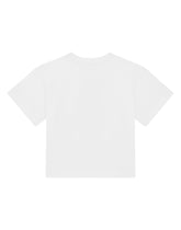 Jersey T-shirt with am I DG enough print - | Dolce & Gabbana