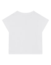 Interlock T-shirt with rhinestone-detailed DG logo - | Dolce & Gabbana