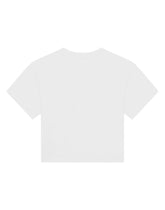 Jersey T-shirt with glittery 'dolce&gabbana' print - | Dolce & Gabbana