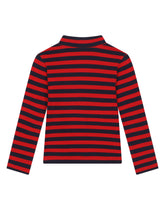 Two-way stretch jersey T-shirt with DG logo patch - | Dolce & Gabbana