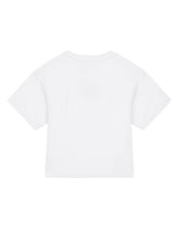 Jersey T-shirt with DG logo patch - | Dolce & Gabbana