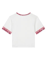 Jersey T-shirt with DG logo - | Dolce & Gabbana
