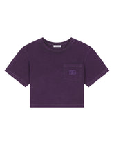 Jersey T-shirt with pocket - | Dolce & Gabbana