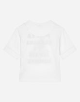 Jersey T-shirt with Dolce&Gabbana logo - | Dolce & Gabbana