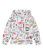 Jersey hoodie with Smemo print - | Dolce & Gabbana