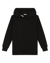 Dolce & Gabbana Solid-Coloured Stretch Cotton Hoodie - | Dolce & Gabbana