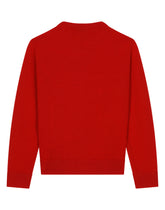 Knit cardigan with Dolce&Gabbana logo and floral detailing - | Dolce & Gabbana