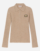 Long-sleeved polo-shirt - | Dolce & Gabbana