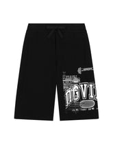 Jersey shorts with DGVIB3 logo print - | Dolce & Gabbana