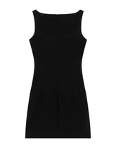 Spandex jersey mini dress with DGVIB3 detail - | Dolce & Gabbana
