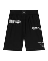 Jersey cycling shorts with elasticated DGVIB3 band - | Dolce & Gabbana