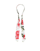 Carnation-print poplin headband - | Dolce & Gabbana
