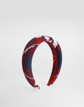 Tartan Print Headband - | Dolce & Gabbana