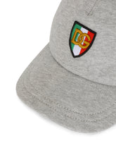 Fleece baseball cap with Italy DG logo - | Dolce & Gabbana