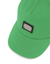 Baseball cap with logo tag - | Dolce & Gabbana