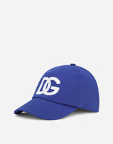 Baseball cap with DG logo embroidery - | Dolce & Gabbana