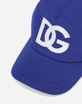 Baseball cap with DG logo embroidery - | Dolce & Gabbana
