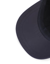 Quilted nylon baseball cap with plate - | Dolce & Gabbana