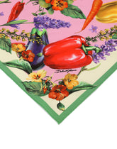 Farmer-print poplin scarf - | Dolce & Gabbana
