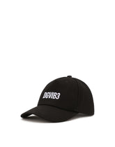 Cotton hat with peak and DGVIB3 logo - | Dolce & Gabbana