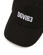 Cotton hat with peak and DGVIB3 logo - | Dolce & Gabbana