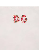 Jersey blanket with camellia DG print - | Dolce & Gabbana