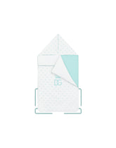 Jersey sleep sack with DG crown print - | Dolce & Gabbana