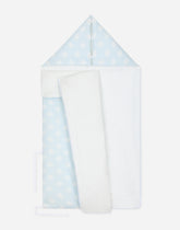 Sleeping bag in jersey with DG logo print - | Dolce & Gabbana