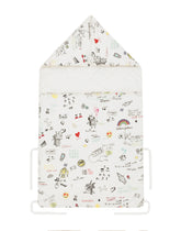 Jersey sleep sack with DG sweet future print - | Dolce & Gabbana