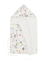Jersey sleep sack with DG sweet future print - | Dolce & Gabbana