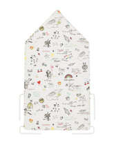 Jersey sleep sack with DG sweet future print - | Dolce & Gabbana