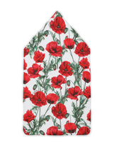 Jersey sleep sack with poppy print - | Dolce & Gabbana
