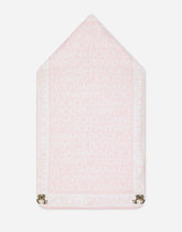 Jersey sleeping bag with Logomania print - | Dolce & Gabbana