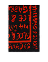 Logo-print cotton beach towel with pouch - | Dolce & Gabbana