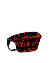 Logo-print cotton beach towel with pouch - | Dolce & Gabbana